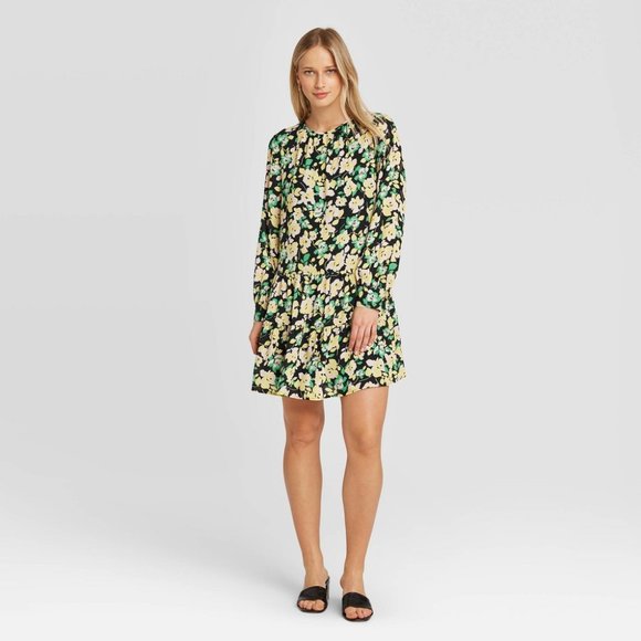 Women's Long Sleeve Dress - Picture 1 of 1